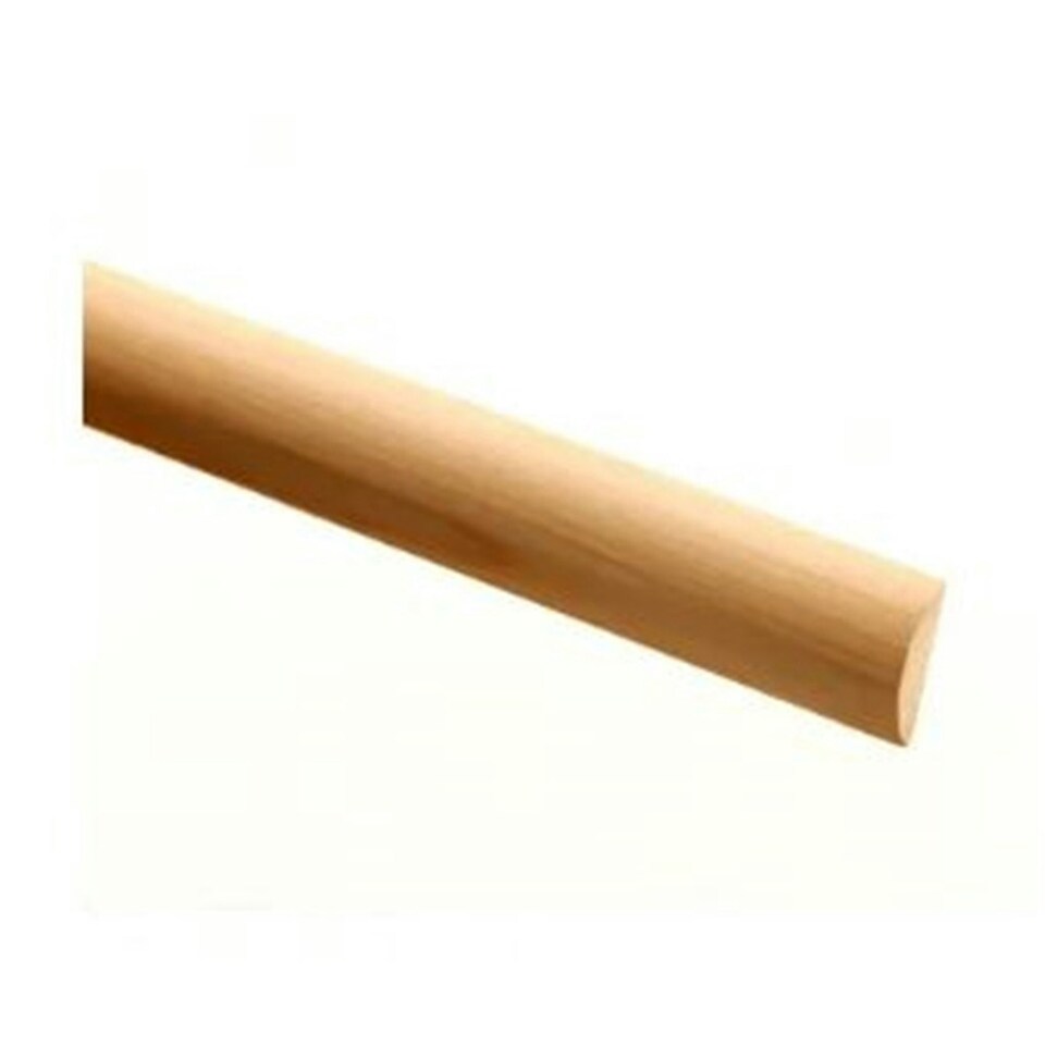 PACK OF 10 (Total 10 Units) - Premium Pine Half Round Moulding - 18mm x 5mm x 2400mm Length