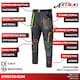 image 6 of UK28 Artmas Stretch Slim Mens Work Trousers with Durable Stretch Fabric Knee Pads and Reflective Details