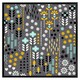 image 2 of Flower print (Picture Frame) Brown | S