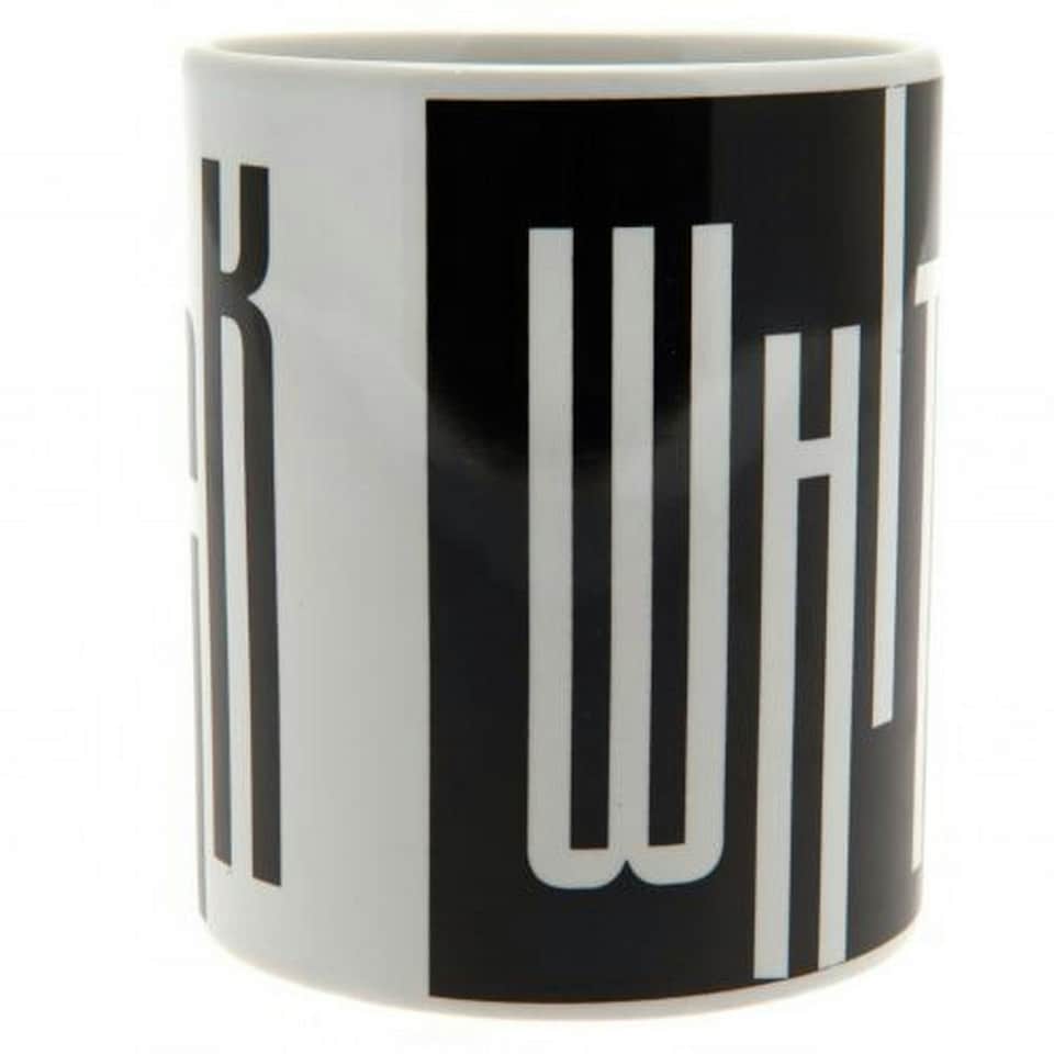 image 1 of Juventus FC Black and White Mug - Black/White - One Size
