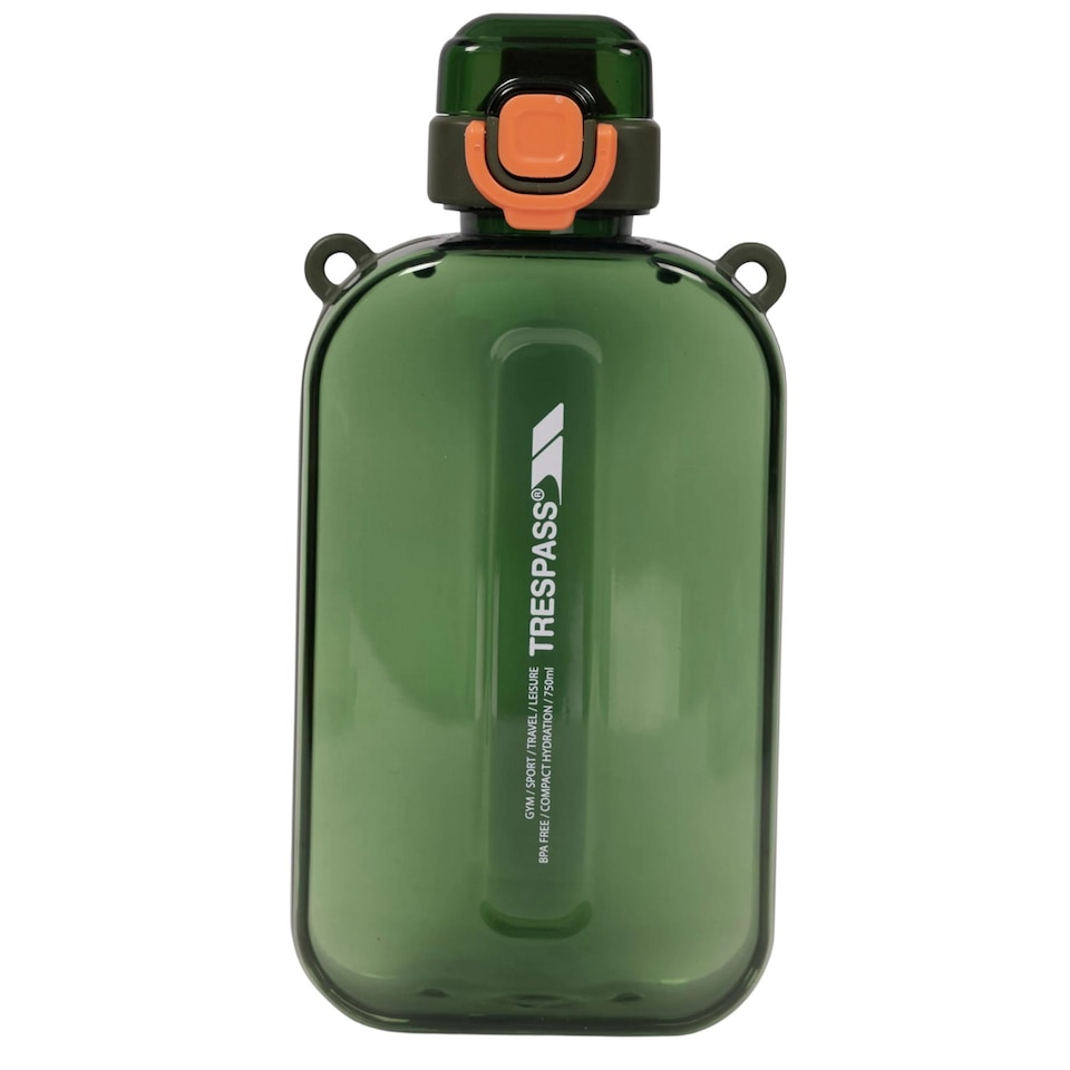 image 1 of Trespass Cantina 750ml Water Bottle | Green | Green | 1