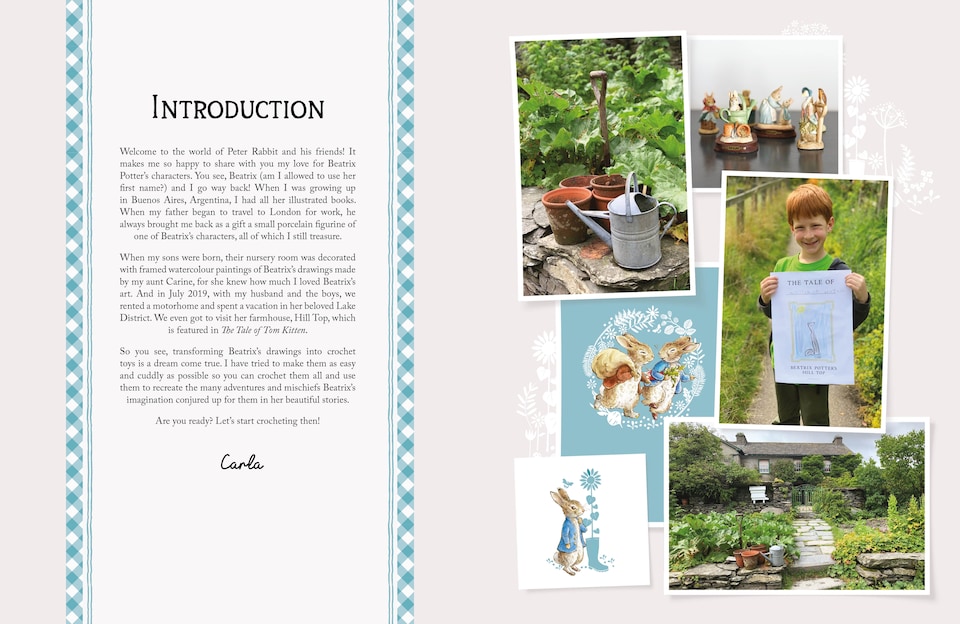 image 1 of Peter Rabbit Crochet Toys Book