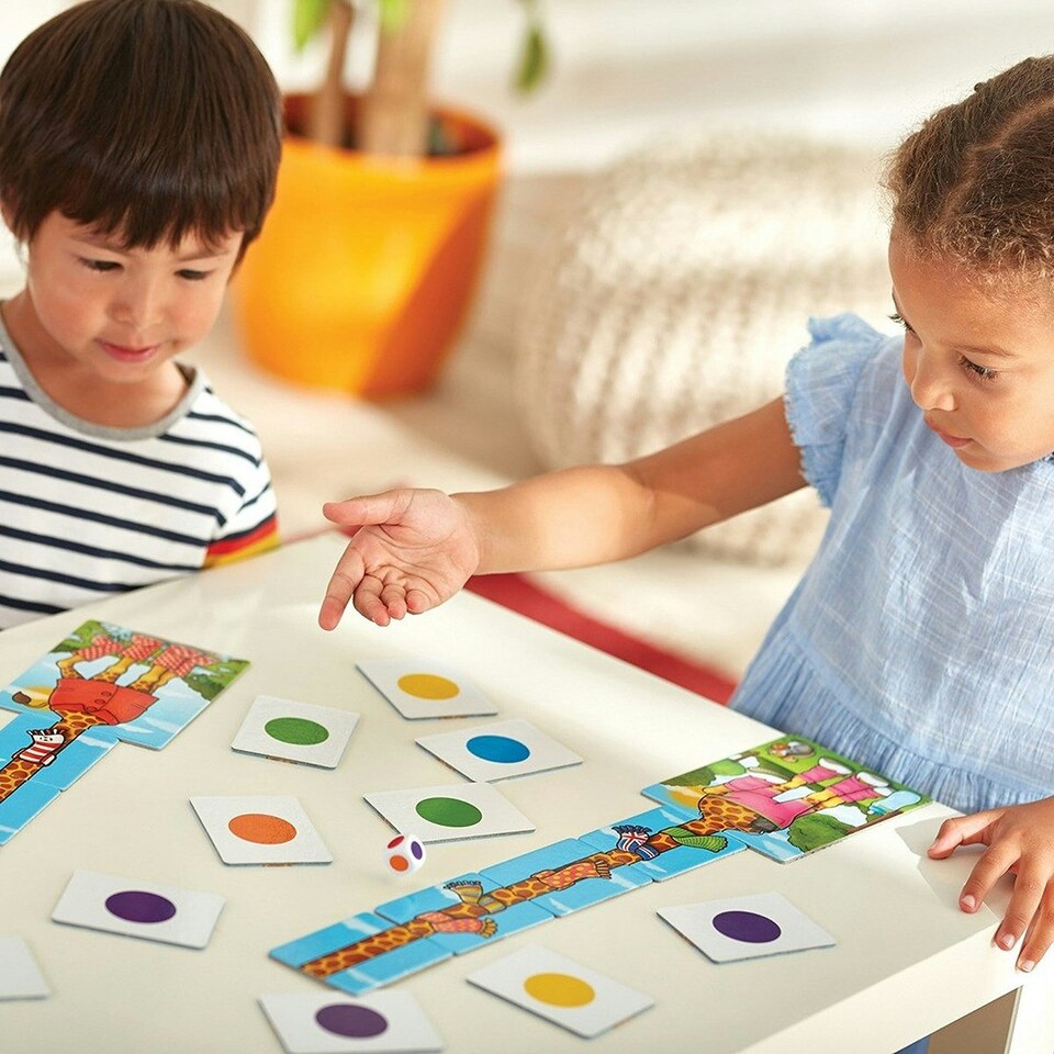 image 1 of Orchard Toys Giraffes In Scarves Game