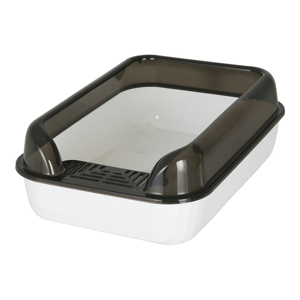 Living and Home Large Semi-Closed Anti-Splash Cat Litter Box