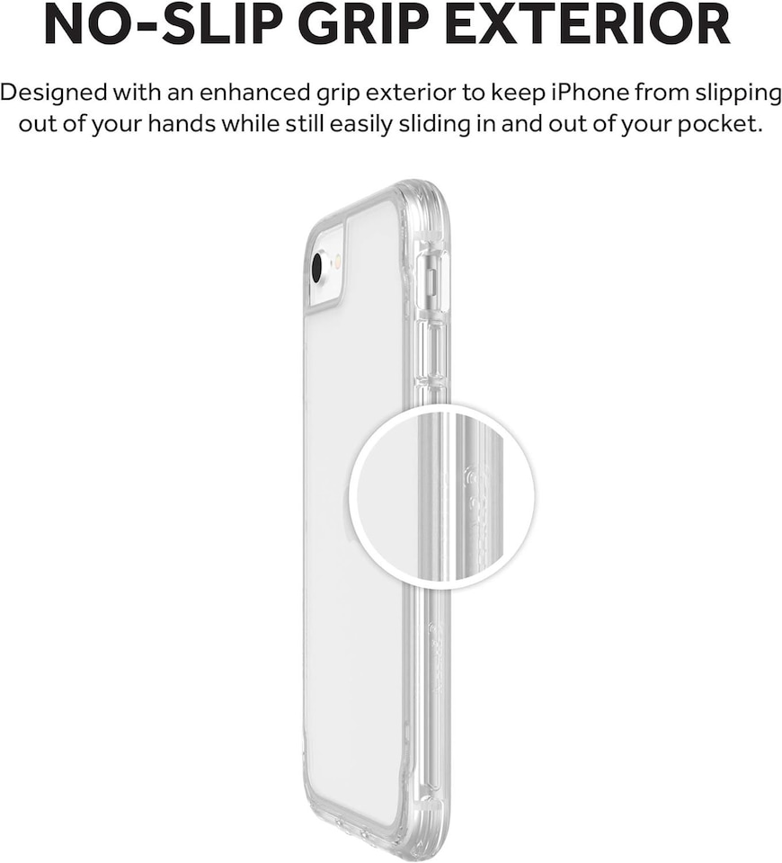 image 1 of Griffin Survivor for iphone 7/8/SE 2022 Clear - GIP-042-CLR