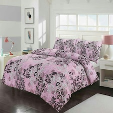Amelia Duvet Cover Set - Double - Purple