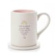 image 2 of Widdop Love Life Mug & Coaster Set - Life Is Like Tea | Pink | White | 2
