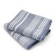 image 1 of Cuisinart Fouta Tea Towels, 2 Piece Set, Blue Stripes