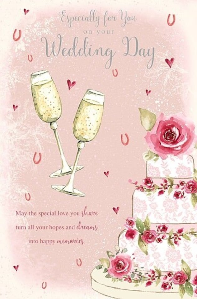 image 1 of On Your Happy Wedding Day Card