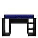 image 4 of Tezaur Black Gaming Desk with Colour Changing LED