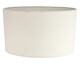 image 1 of Contemporary and Stylish Soft Cream Linen Fabric Oval Lamp Shade - 30cm Width | Cream