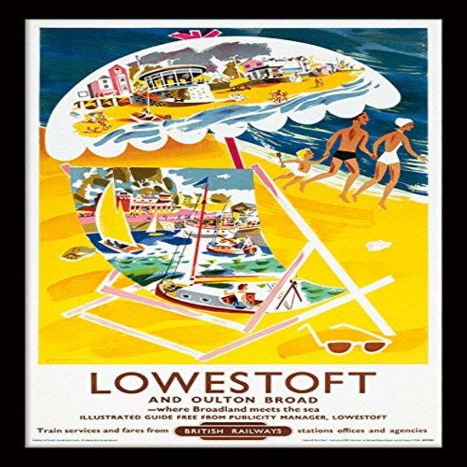 LOWESTOFT (DECK CHAIR) - AG MEMORABILIA RANGE - FP11725P