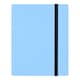 image 1 of PokeProtection Trading Card Binder with Strap Closure and 360 Card Capacity in Baby Blue | Blue | Baby Blue | 1