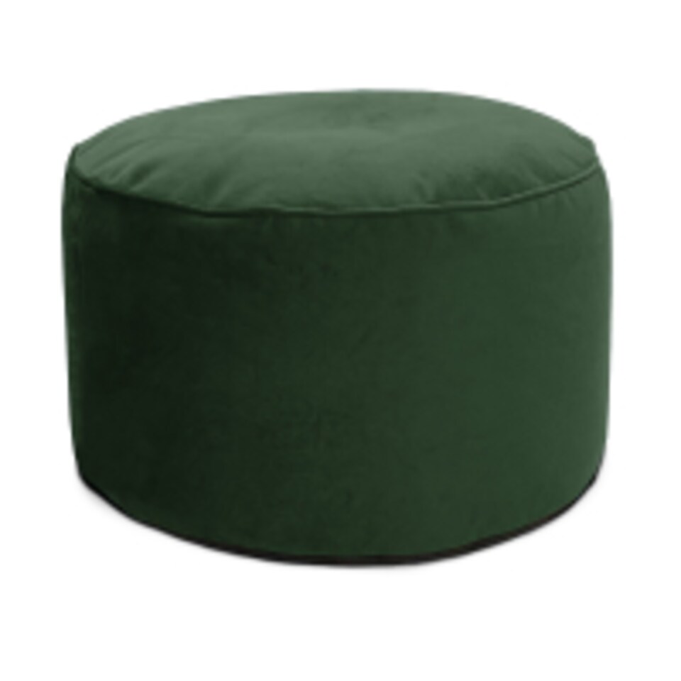 image 1 of rucomfy Velvet Pouffe - Indoor Bean Bag Footstool