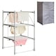 image 1 of Zennox 3 Tier Folding Heated Clothes Airer with Cover