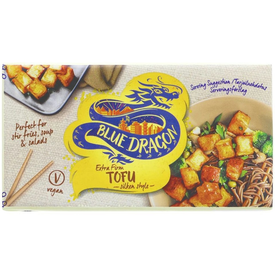 image 1 of Extra Firm Silken Tofu 349g (Blue Dragon)