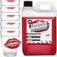 image 1 of 2 x 2.5 Litre Lipstick Remover Ready To Use Liquid Formula For Glassware