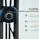 image 4 of SPORTNOW Folding Exercise Bike with Arm Bands and Hand Pulse Sensor, Black