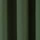 image 3 of Fusion Cannes Eyelet Curtains Bottle Green