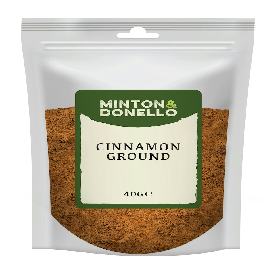 image 1 of Minton & Donello Ground Cinnamon 10 x 40g