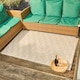 image 2 of Marco Paul Mocha Geometric Design Outdoor Rug 150x210cm Cream | 180 x 120cm