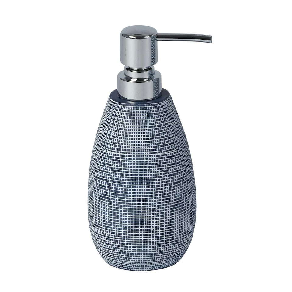 image 1 of Showerdrape Denim Blue Liquid Soap Dispenser