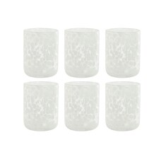 Set of glasses Home ESPRIT Crystal Vintage 320 ml (6 Units) N/A