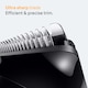 image 6 of Braun Beard Trimmer Series 5, +8 Styling Tools, 40 Lengths, Sharp Blade, BT5560, Black