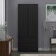 image 1 of FWStyle Stora 2 Door 2 Drawer Combination Wardrobe - Matt Black Black