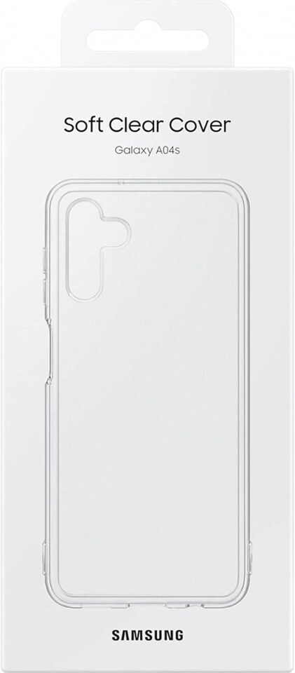 image 1 of Samsung Galaxy A04s Soft Clear Cover - EF-QA047TTEGWW