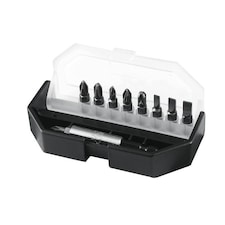 Stanley Hand Tools Slotted/phillips/pozidriv Insert Bit Set, 10 Piece - Multi Colour - One Size