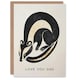 image 1 of Love You Inuit Style Badger Fathers Day Dad Card