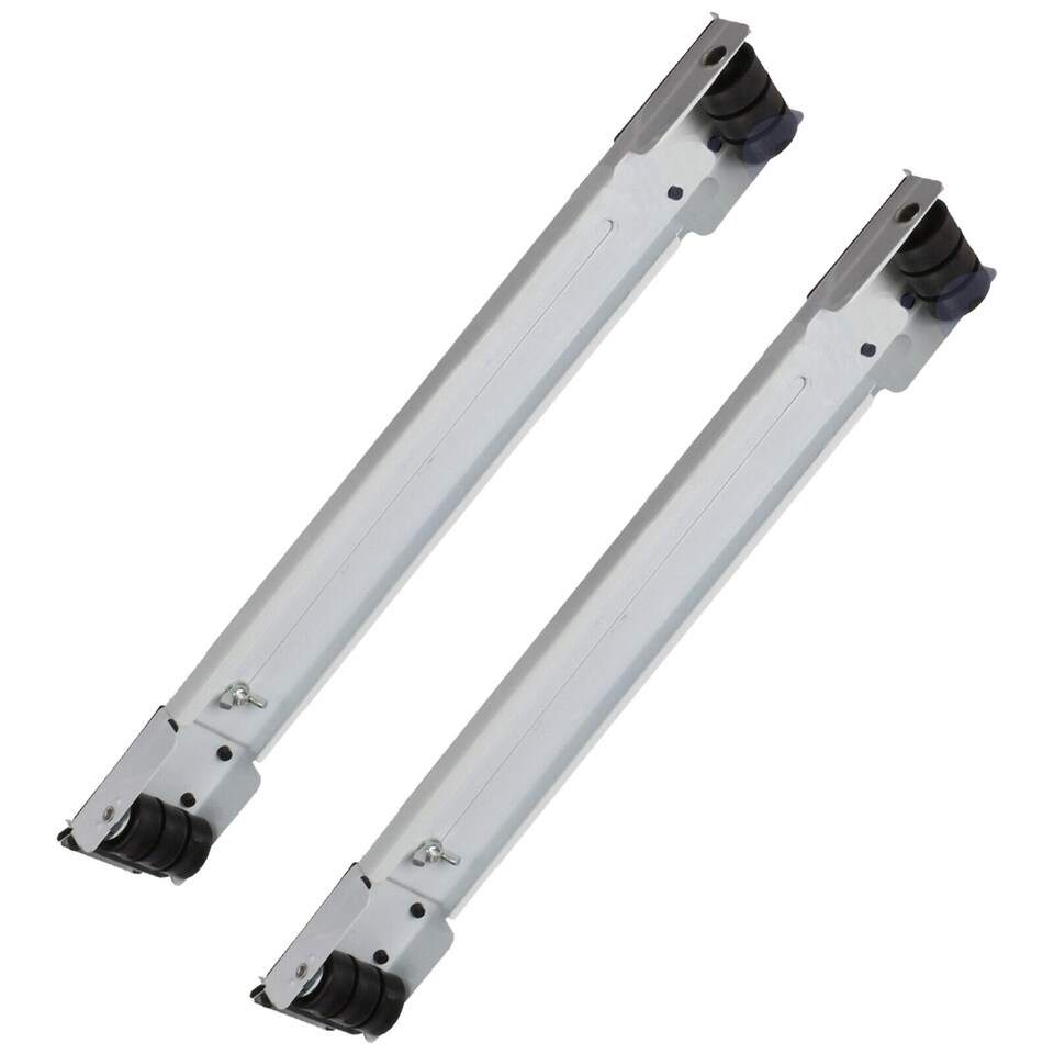 image 1 of SPARES2GO Universal Roller Trolley Extendable Wheels for Appliances & Furniture 40 - 63cm Max 160 KG