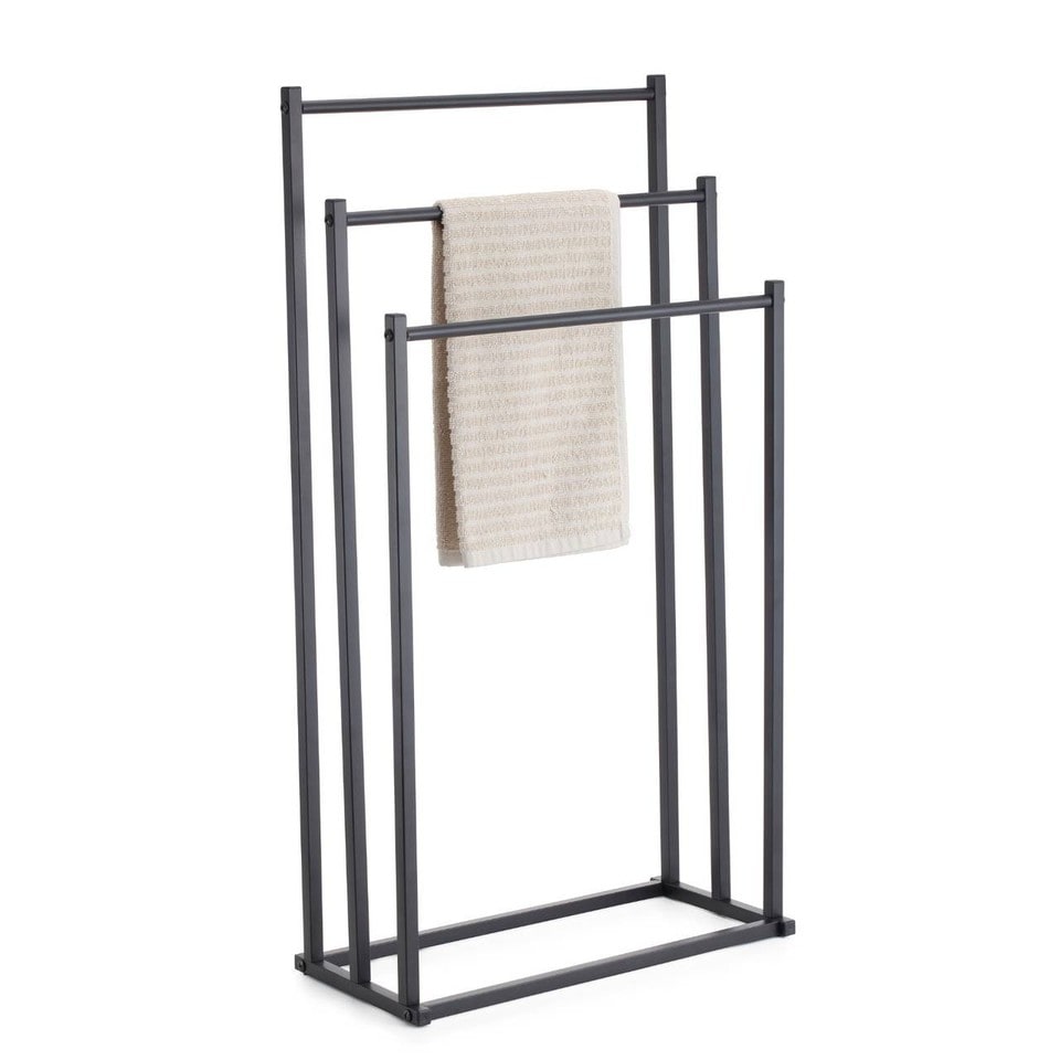 image 1 of 3 Tier Freestanding Towel Rack Bathroom Stand Holder