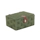 image 6 of Extra Large Green Woven Paper Rope Hamper | Green | Green