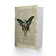 image 2 of Upcycle Butterfly Fairy Lute Birthday Card