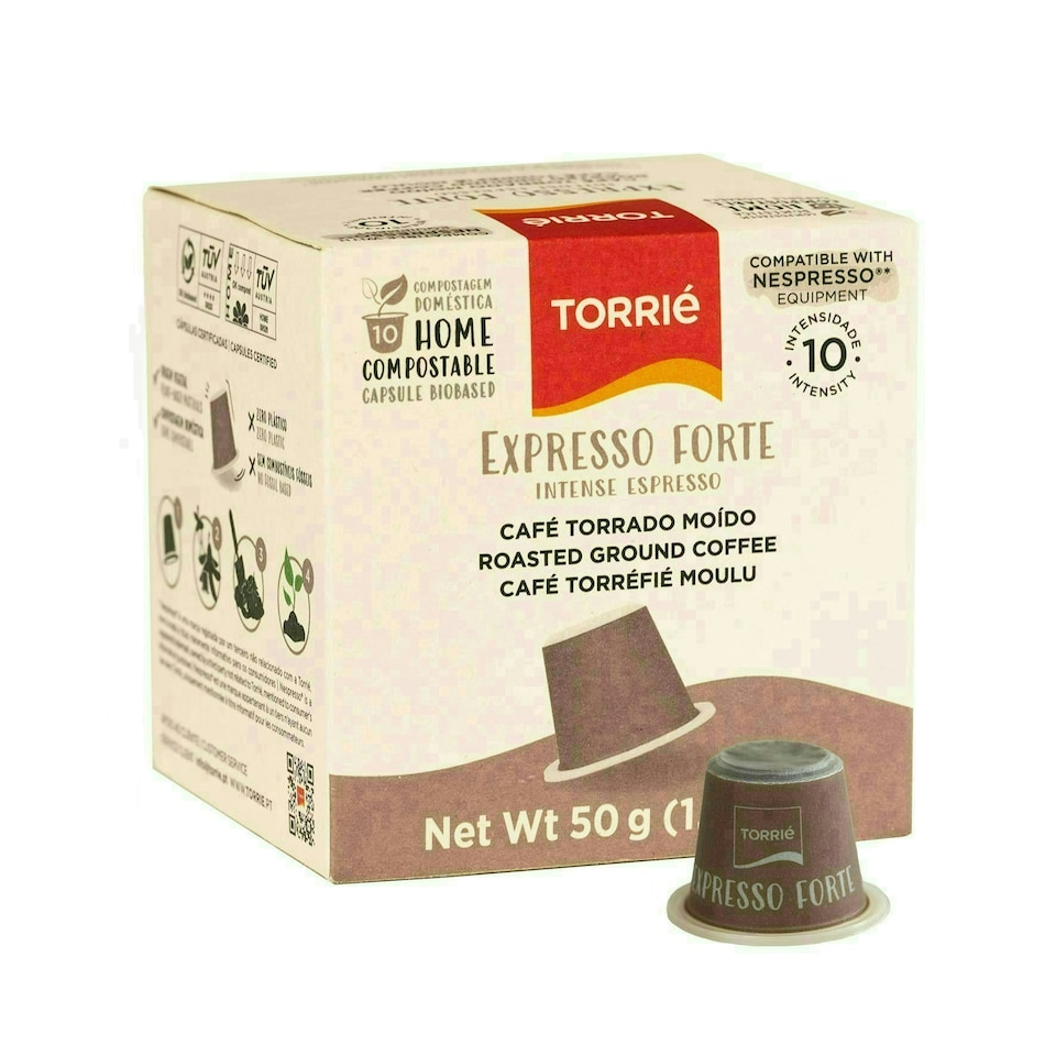 image 1 of Home Compostable - Intense Taste - Nespresso ® Compatible Biodegradable Coffee Capsules (30 Pods)