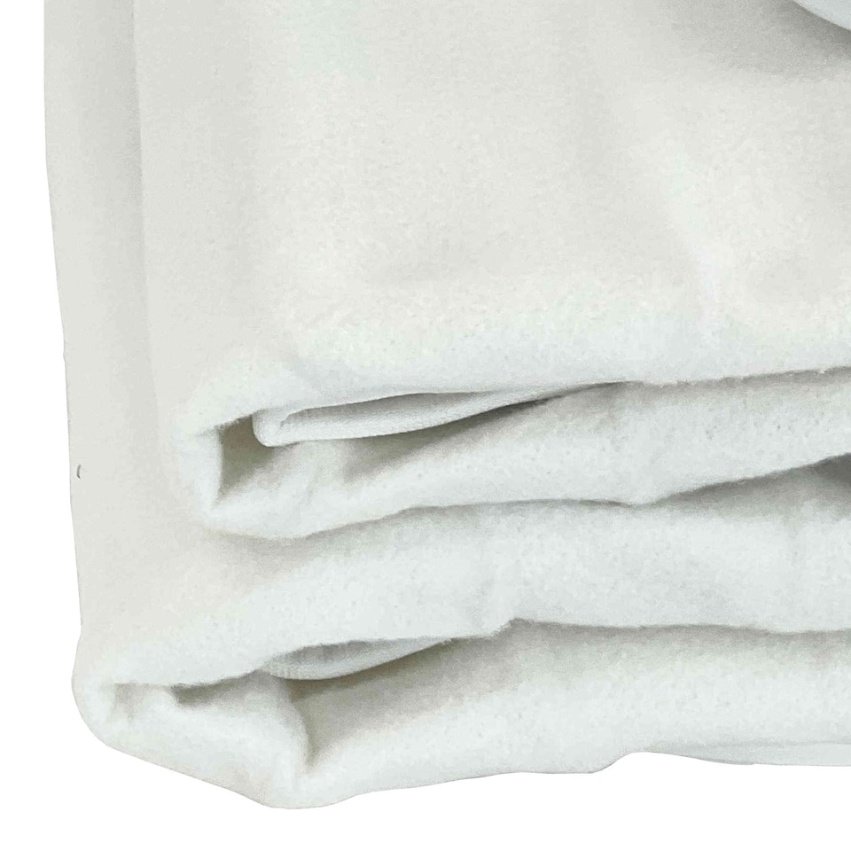 image 1 of Machine Washable Double Electric Blanket Heated Underblanket 3 Heat Settings | White