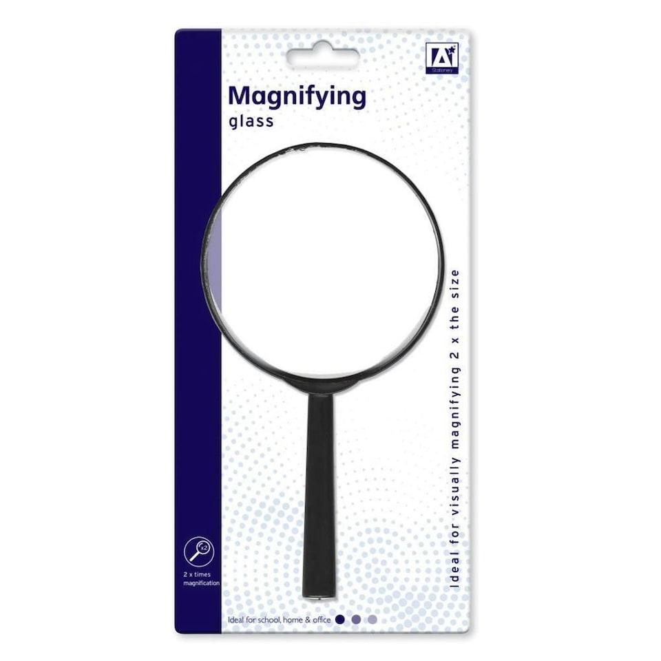 image 1 of Stationery Magnifying Glass 3 X the Size