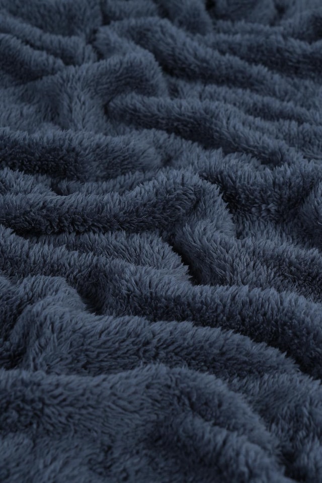 image 1 of OHS Teddy Fleece Large Throw Blanket