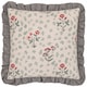 image 2 of Seventy Three Linen Renata Floral Printed Ruffle Cushion