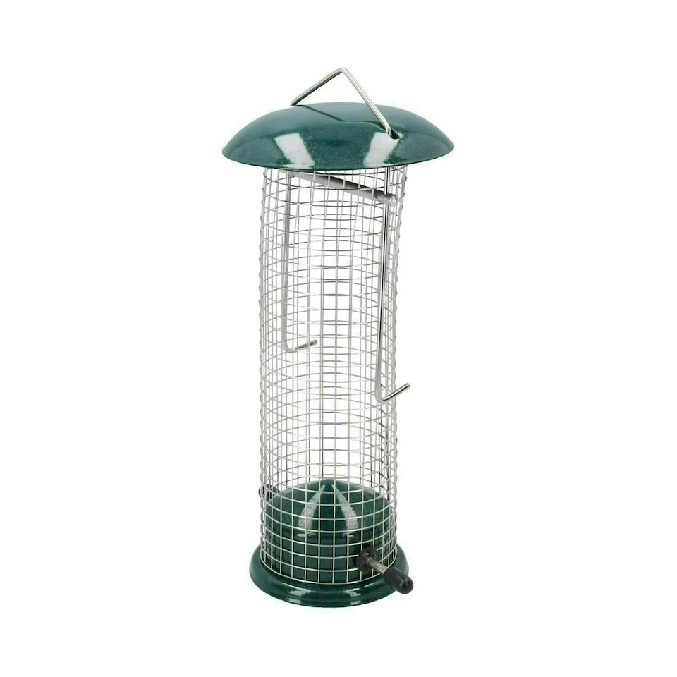 image 1 of 3PK Small Deluxe Bird Feeder Peanut Holder Hanging Feeding Station Wild Birds