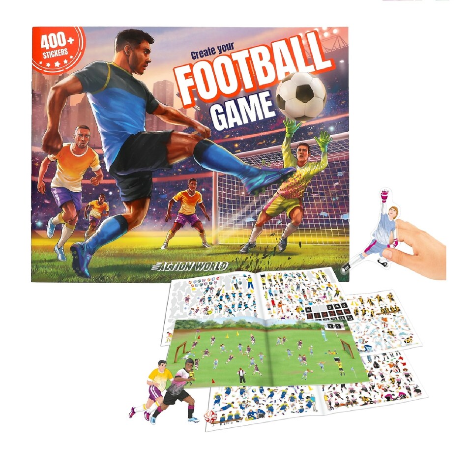 image 1 of Create Your Football Game Stickerbook