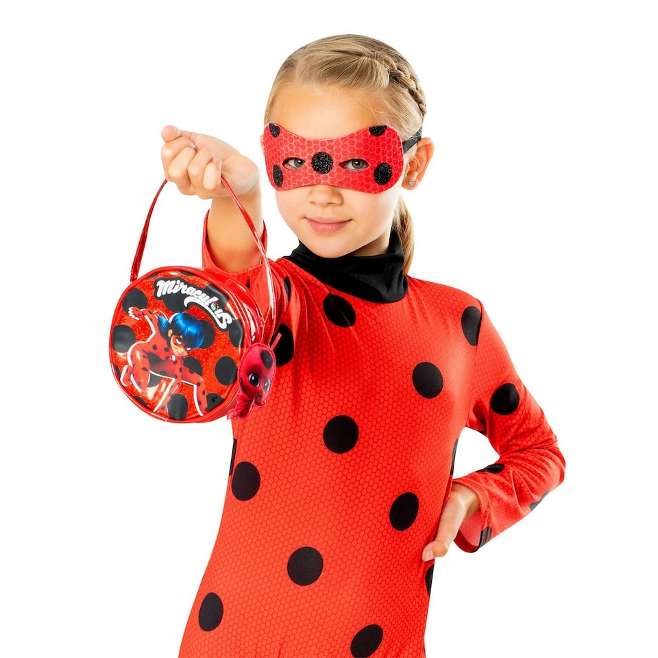 image 1 of Miraculous Lady Bug Accessories Set - Red/Black - One Size Red | One Size