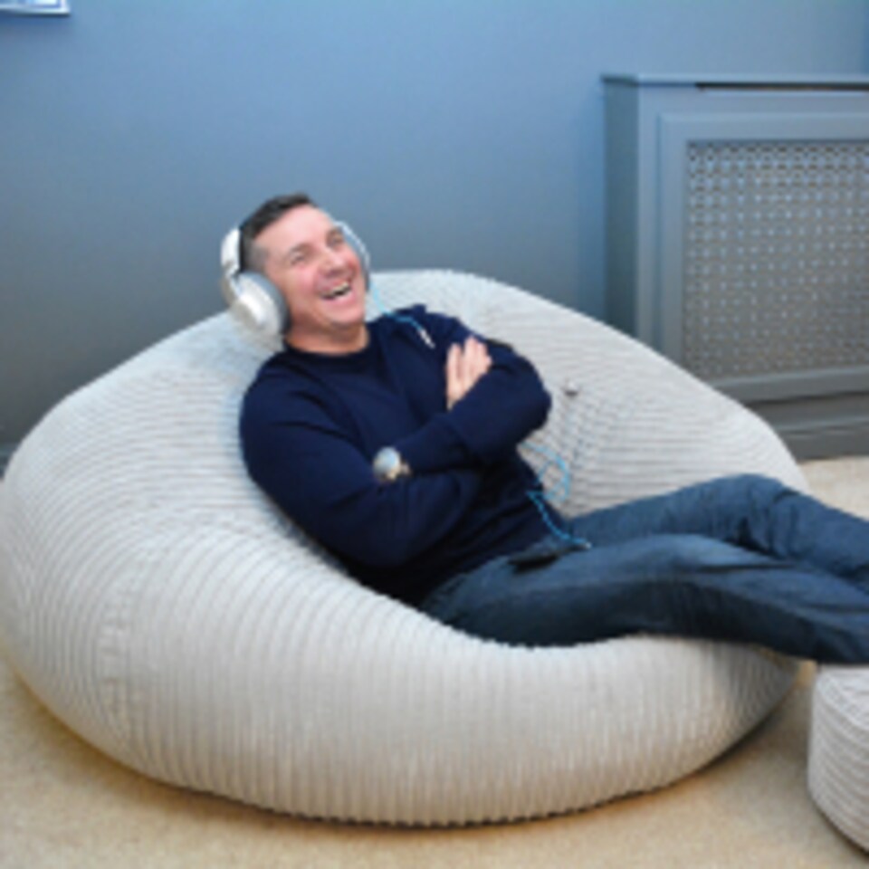 image 1 of rucomfy Jumbo Cord Goliath - Giant Indoor Bean Bag Chair for Adults