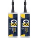 image 1 of OB1 Anthracite Multi-Surface Construction Sealant & Adhesive Silicone Pack of 2