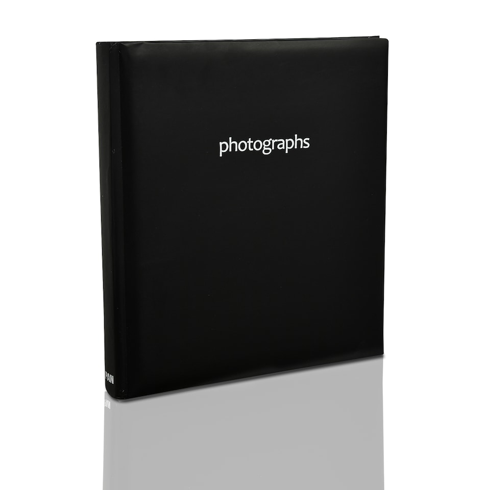 image 1 of 5"x7" Slip In Memo Bookbound Photo Album for 120 Photos – Hardcover Picture Album with Writing Space