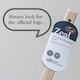 image 4 of Zeal Silicone Spatula with Wooden Handle, Aqua Blue
