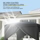 image 4 of Outsunny 3mx3m Pop Up Gazebo Party Tent Canopy Marquee with Storage Bag Black