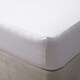 image 3 of Belledorm Jersey Cotton Deep Fitted Sheet - White - Double